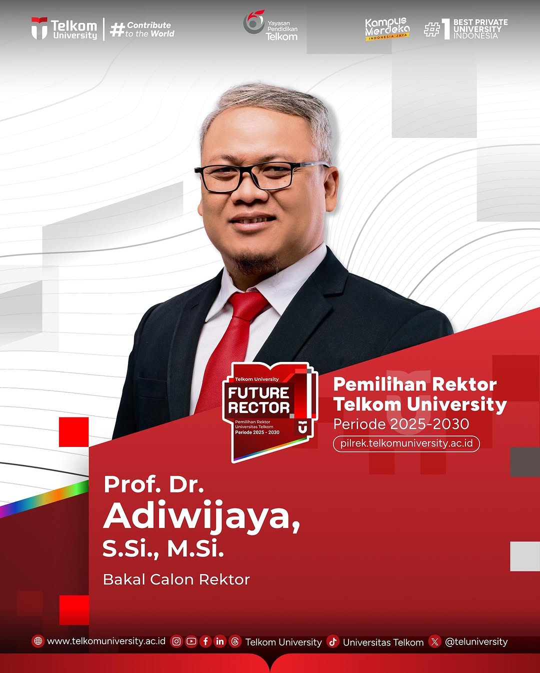 Sisi Gelap Adiwijaya, Rektor Petahana Tel-U yang Berharap Jabatan 3 Pe...